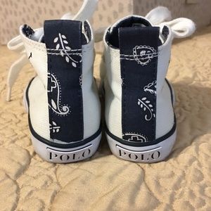 Toddler girls Polo hightop shoes
